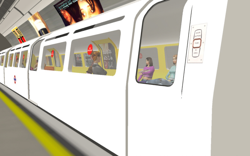 London Underground 1983 stock in Trainz